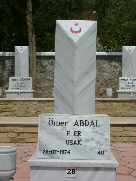 Paşalarlı Ömer Abdal – Kıbrıs Şehidi