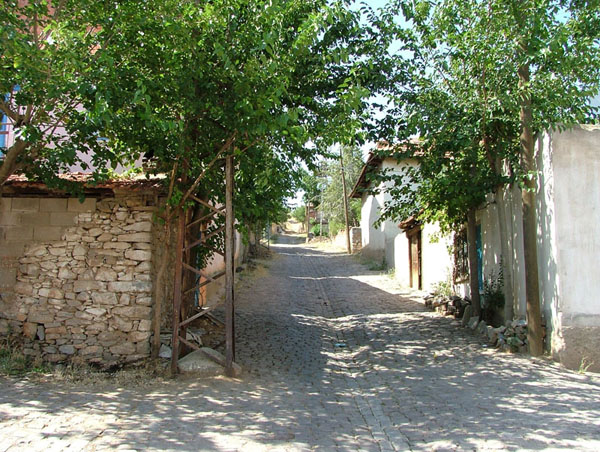 Boğaz Mahallesinde Bir Sokak