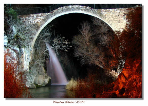 Çılandıraz Köprüsü Gece Görünümü (Fotoğraf: İlker Efe)