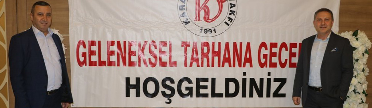 33. Geleneksel Tarhana Gecesi