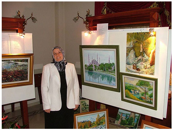 Ressam Hatice Yıldız